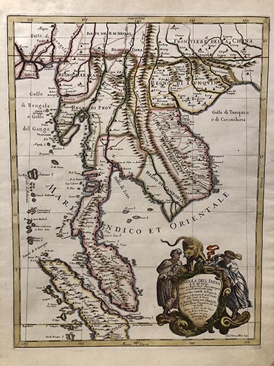 Old Maps and Prints, Bangkok, Thailand