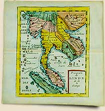India extra Gangem - Old Maps and Prints, Bangkok, Thailand